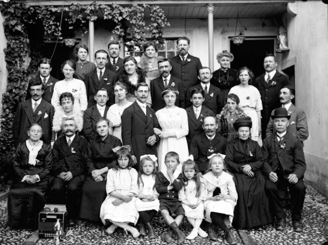 Mariage. Bief-des-Maisons. 1920