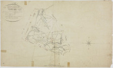 Courlaoux, tableau d'assemblage.géomètre : Grenot