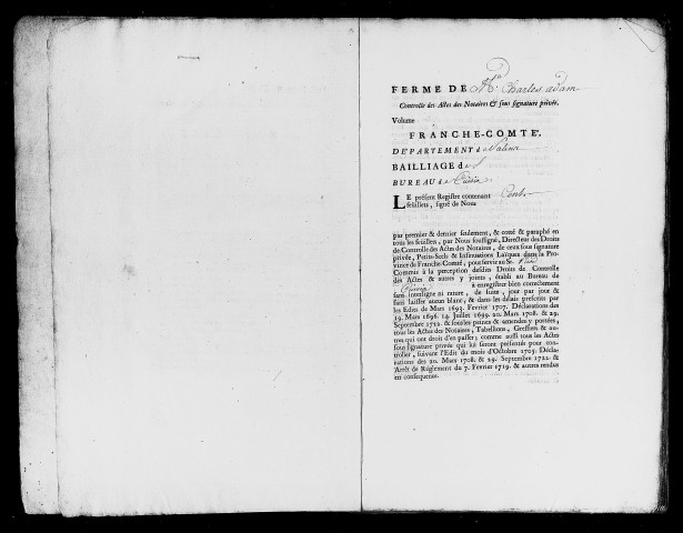Registre du 22 mars 1747 au 4 juin 1748