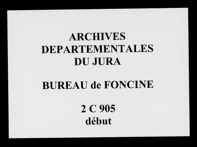 Registre du 11 janvier 1764 au 21 août 1765