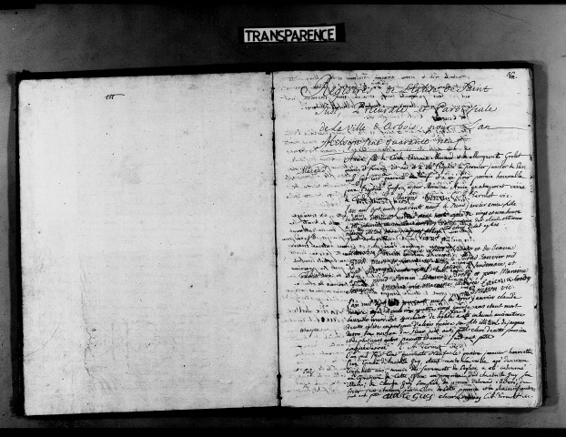 Baptêmes, mariages, sépultures 1er janvier 28 novembre 1749