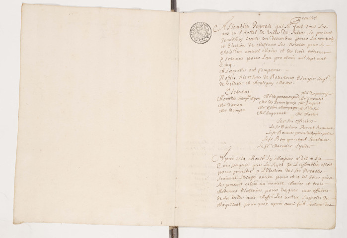 31 décembre 1704 - 30 décembre 1705.