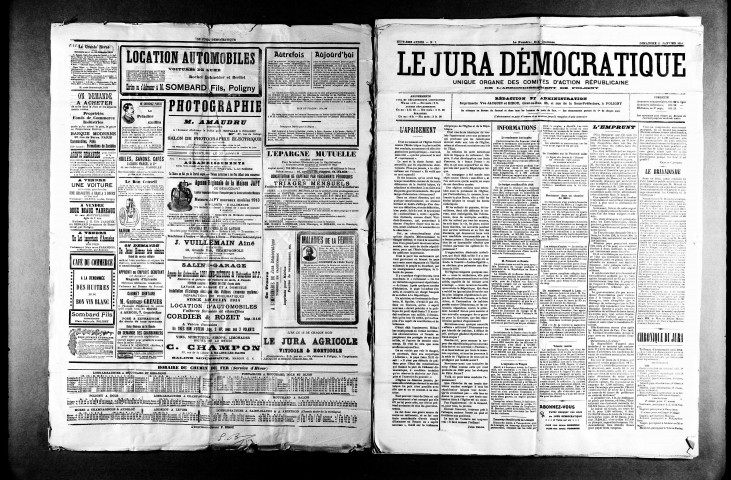 Le Jura démocratique (1914)