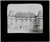 Reproduction d'une vue du château de l'Islette à Azay-le-Rideau.