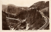 Morez (Jura). Jura Pittoresque. Morez. Les quatre Viaducs. Dole, Karrer.