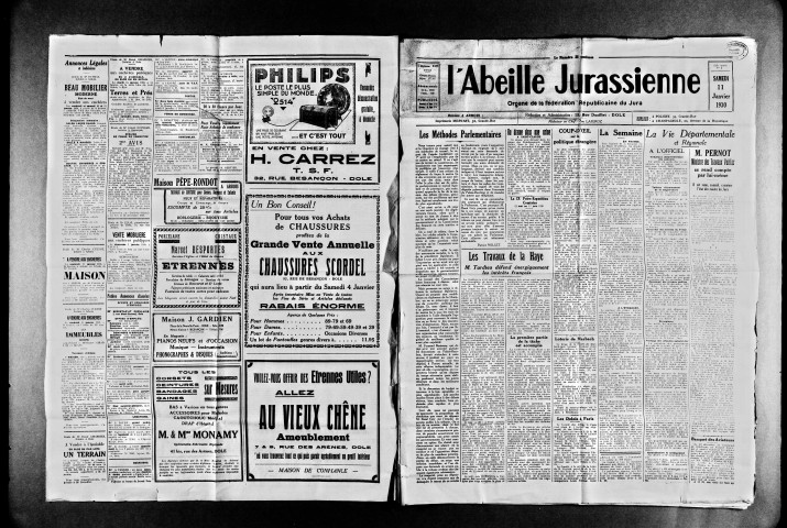 L'Abeille jurassienne. 1930.