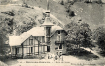 Baume-les-Messieurs (Jura). 49. L'hôtel des grottes. Lons-le-Saunier, G.B.