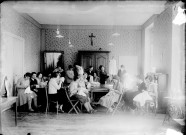 Ecole ménagère. Dijon. Cours de couture