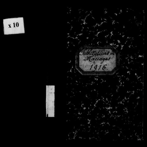 Publications de mariage.