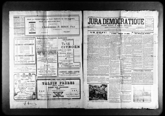 Le Jura démocratique (1936-1937)