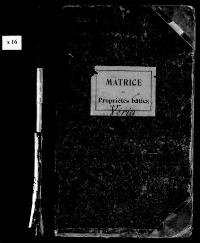 Matrice des propriétés bâties.