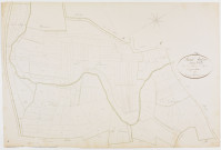 Saint-Aubin, section B, Chemin d'Argand, feuille 3. [1825] ;géomètre : Tabey