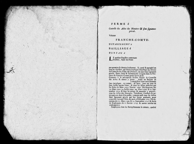 Registre du 24 décembre 1733 au 5 mai 1734