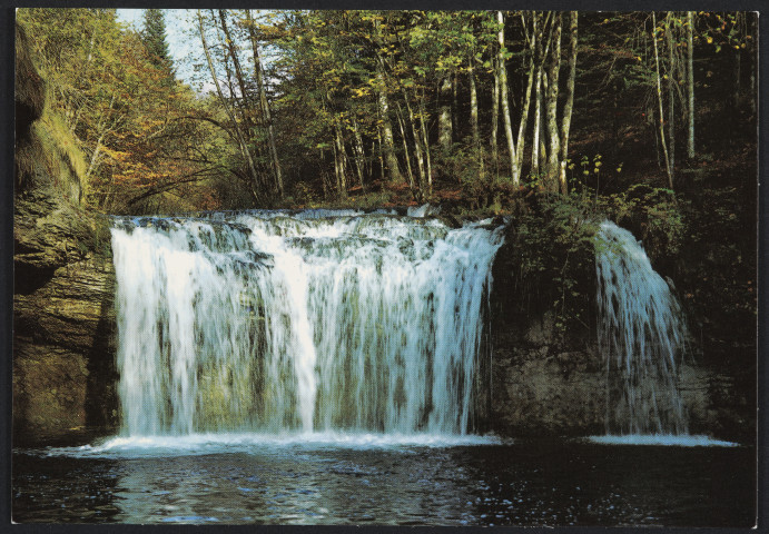 La Franche Comté pittoresque - Le Cours du Hérisson - Le Gours Bleu