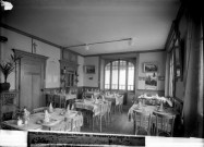 Hôtel, Les terrasses. Salle à manger. Malbuisson