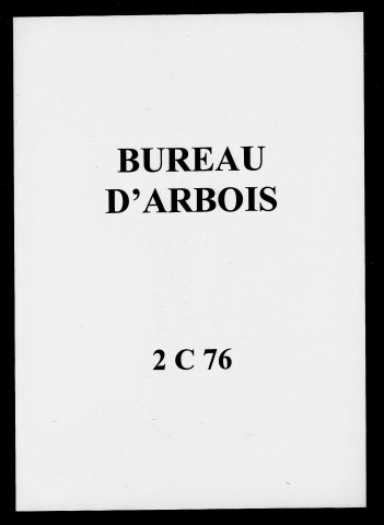 Registre du 24 Novembre 1764 au 7 Octobre 1765