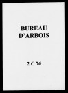 Registre du 24 Novembre 1764 au 7 Octobre 1765