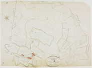 Gigny, section H, la Roche et le Moulin, feuille 2.géomètre : Tabey