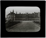 Reproduction d'une vue du château de Saint-Germain-en-Laye.