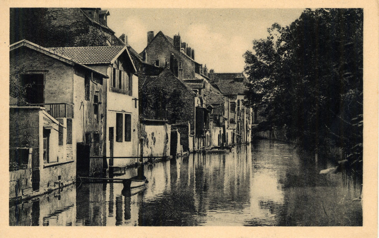 Dole (Jura). Le canal des Tanneurs. Dole, Karrer.