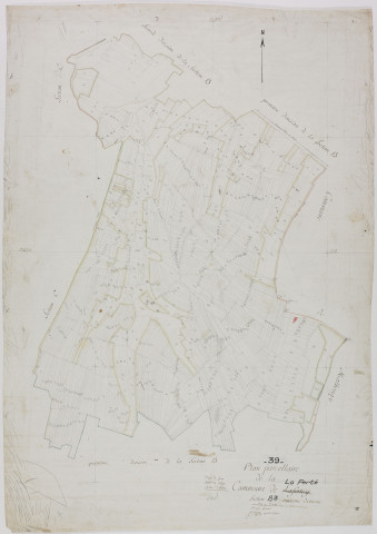 Ferté (La), section B, feuille 3.