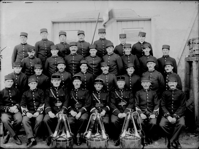 Groupe. Gendarmes. 1930-1931