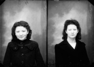 Identités. Mademoiselle André Jacques. Doye / Mademoiselle Suzanne Jacques. Doye