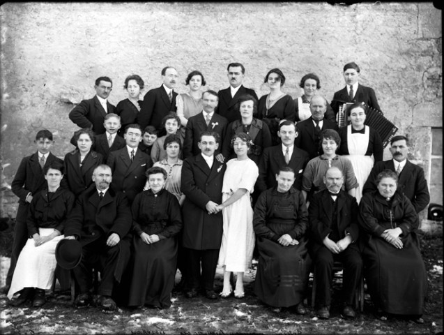 Mariage Petetin-Bourgeois. Nozeroy