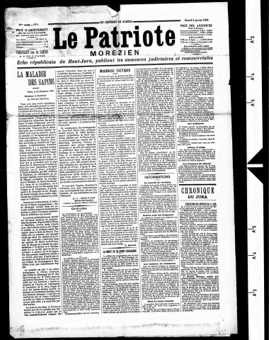 Le Patriote morézien.