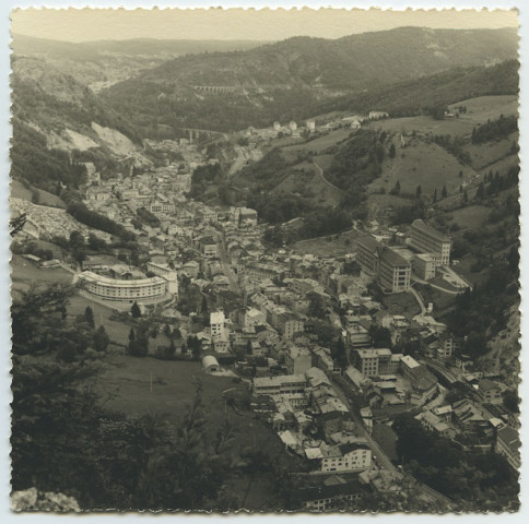 Vue prise du Béchet vers Morez