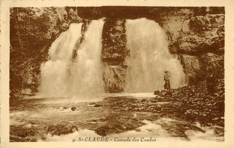 Saint-Claude (Jura). 9. La cascade des Combes.