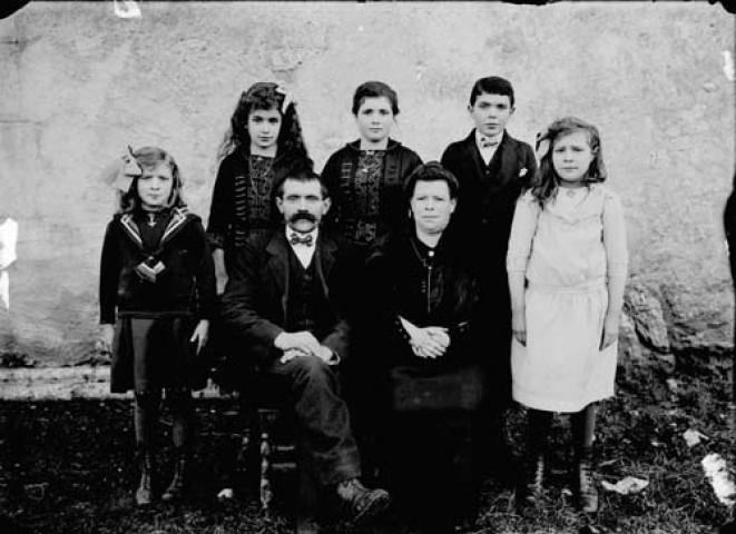 Famille Francis Melet. Mignovillard