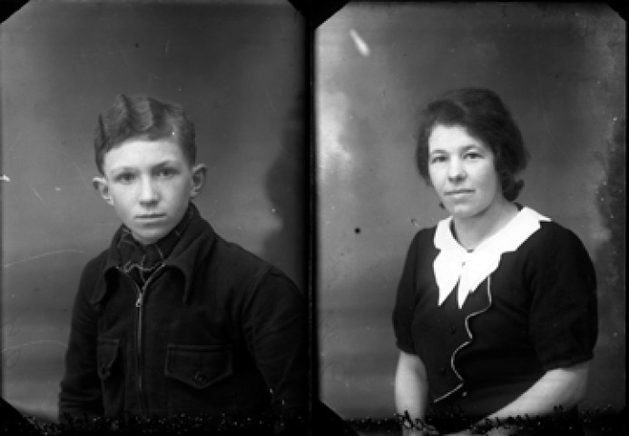 Identités. Madame Meunier. Electricien / Gilbert Serrette. Froidefontaine