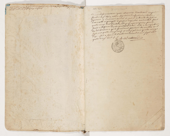 2 janvier 1789 - 12 février 1790.