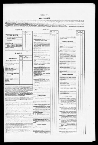 Résultats généraux, 1856, 1861, 1866, 1886. Listes nominatives, 1846, 1851, 1856, 1861, 1866, 1872, 1876, 1881, 1886, 1891. Population classée par profession : état, 1891.