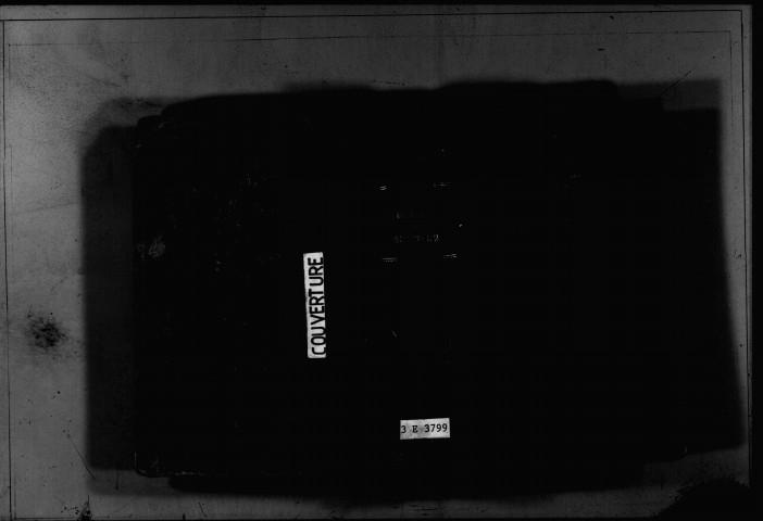 Naissances, mariages, décès, publications de mariage.