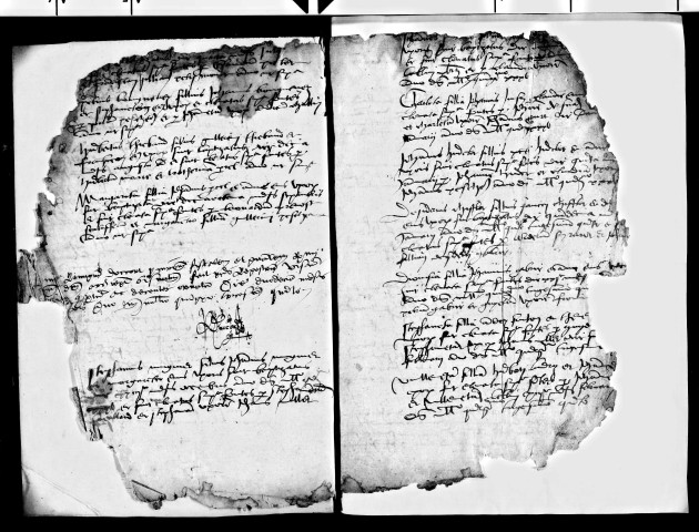 Série communale : baptêmes, 1530-1610, mariages, 1581-1609.