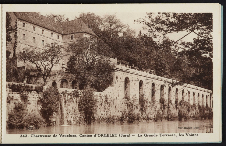 Chartreuse de Vaucluse, Canton d' Orgelet (Jura) - La Grande Terrasse, Les Voûtes