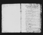 Série communale : sépultures, 20 janvier 1659 - 17 octobre 1689.