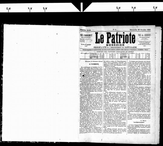 Le Patriote morézien.