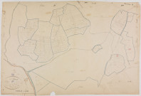 Choux, section B, le Village et les Cernois, feuille 4.géomètre : Romand