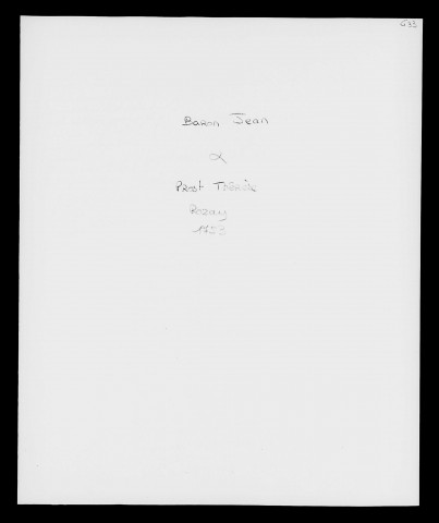 Dossiers instruits en 1753