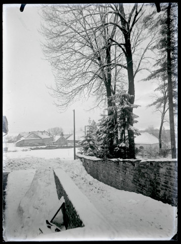 Vers-en-Montagne sous la neige.