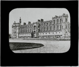 Reproduction d'une vue du château de Saint-Germain-en-Laye.