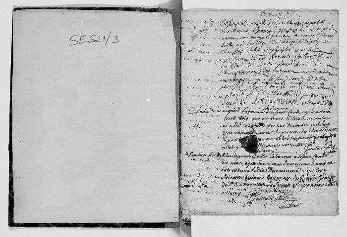 Série communale : baptêmes, mariages, sépultures.