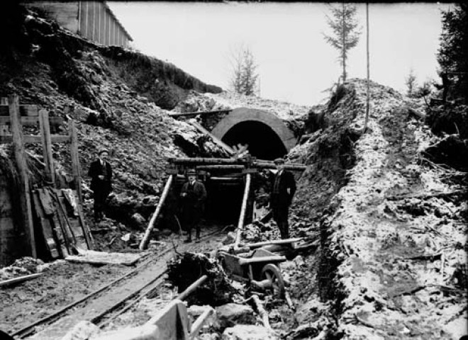 Construction d'une ligne de tramway