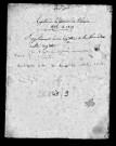 Naissances, mariages an X - 1812 ; décès 1803-1805.