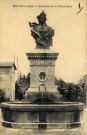 Poligny (Jura). La fontaine de la République.