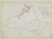 Monay, section B, feuille 1.géomètre : Outhier