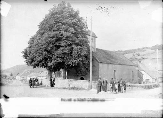 Eglise du pont d'Héry, 1934
